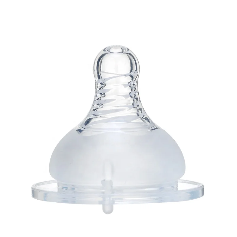 OEM Service 2PK wide neck silicone baby nipple