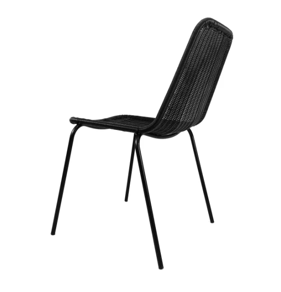 2022 Manufacturers Wholesale Dining Chairs Cafe Chairs Indoor Outdoor Restaurant Rattan Wicker Chair on Sale