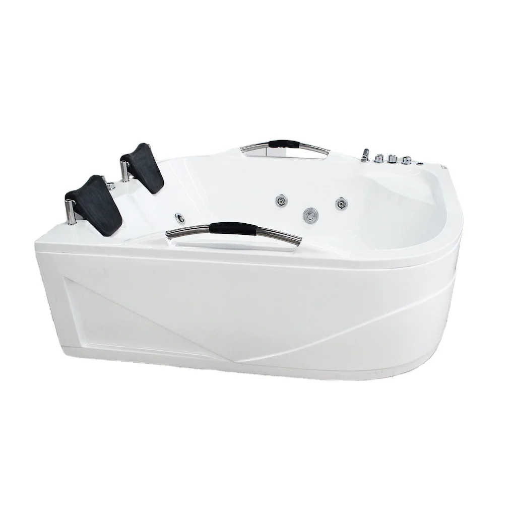 Luxury Hydro Air Jet Color Pillow Bathtub Whirlpools Acrylic Massage Modern Indoor Tub,apartment Combo Massage (air & Whirlpool)