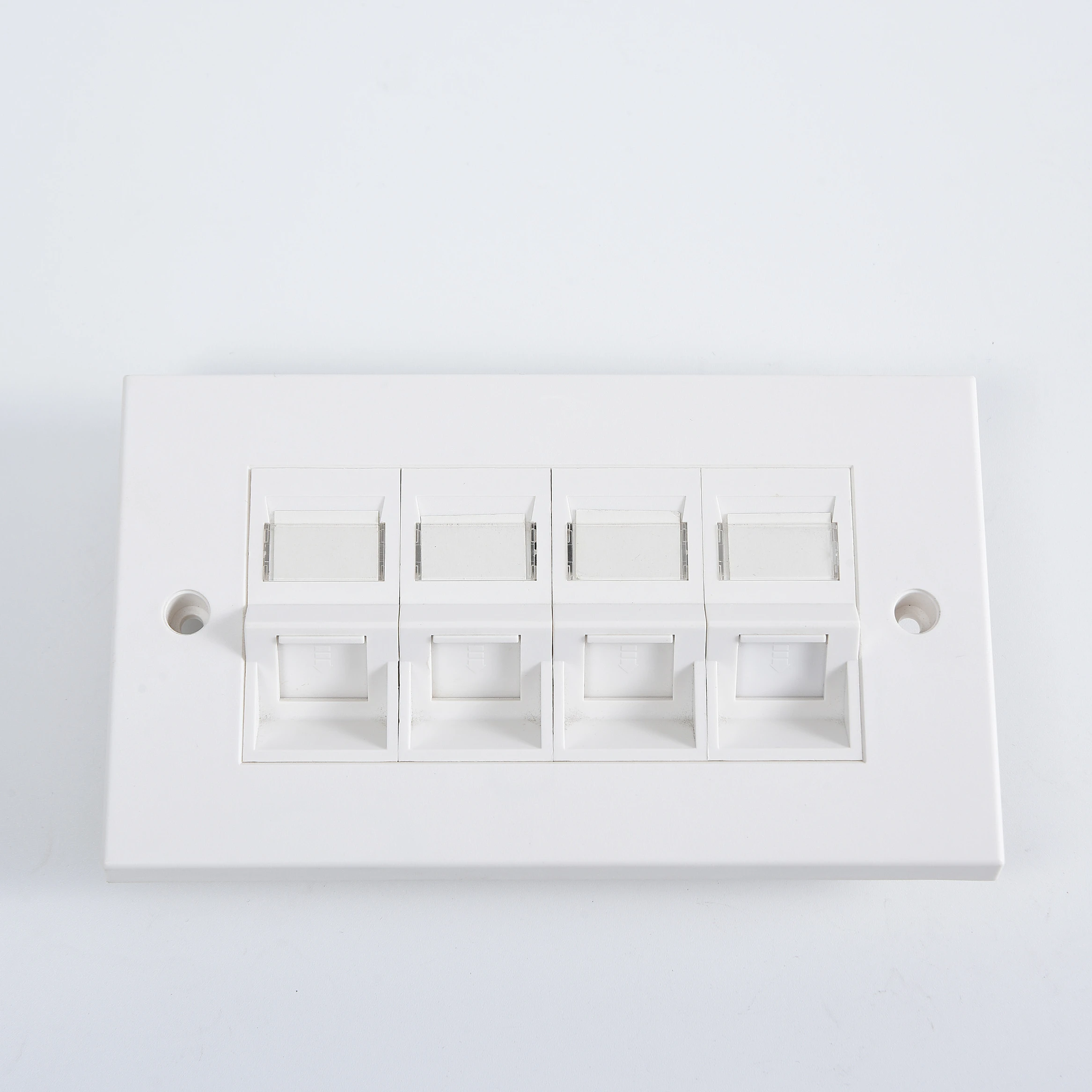 Cat 5e RJ45 Network 86 type faceplate Ethernet Wall Plate