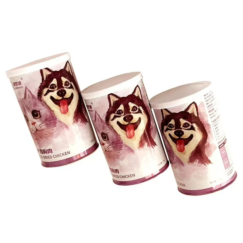 
Paper Can for packaging & Pet Food 