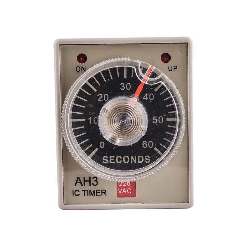 AH3-2  AH3-1 AH3-3 DPDT 12VDC 24VDC AC/DC 112-240V Timer delay relay