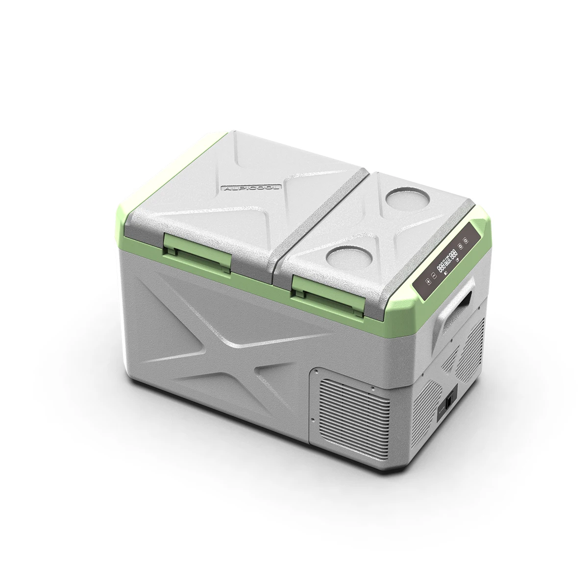 XD35 Alpicool dual-zone car fridge 12v electric camping refrigerator AC/DC compressor small car fridges freezer mini cooler box