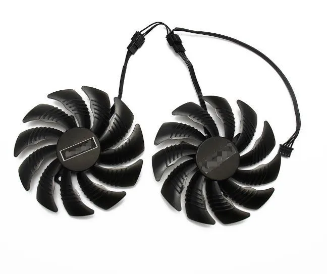 88MM T129215SU PLD09210S12HH Video Card Fan Cooler for GIGABYTE GTX 1050 1060 1070 Ti GV-RX570 580 AORUS RX 470 480 R9 380X Fan