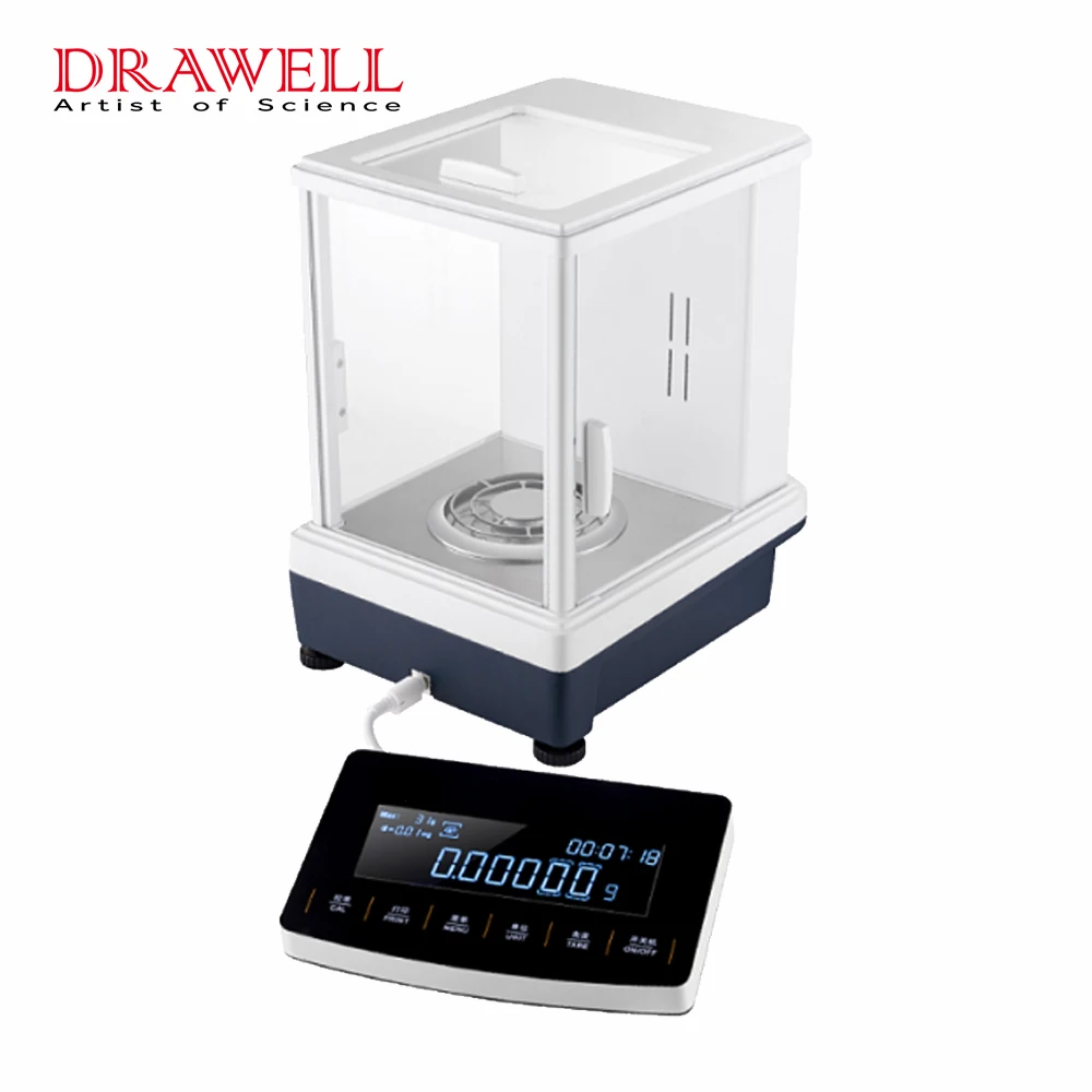 DEB1035N Internal Calibration Fast Sensitivity Analytical Balance 0.00001g Electronic Weighing Scale