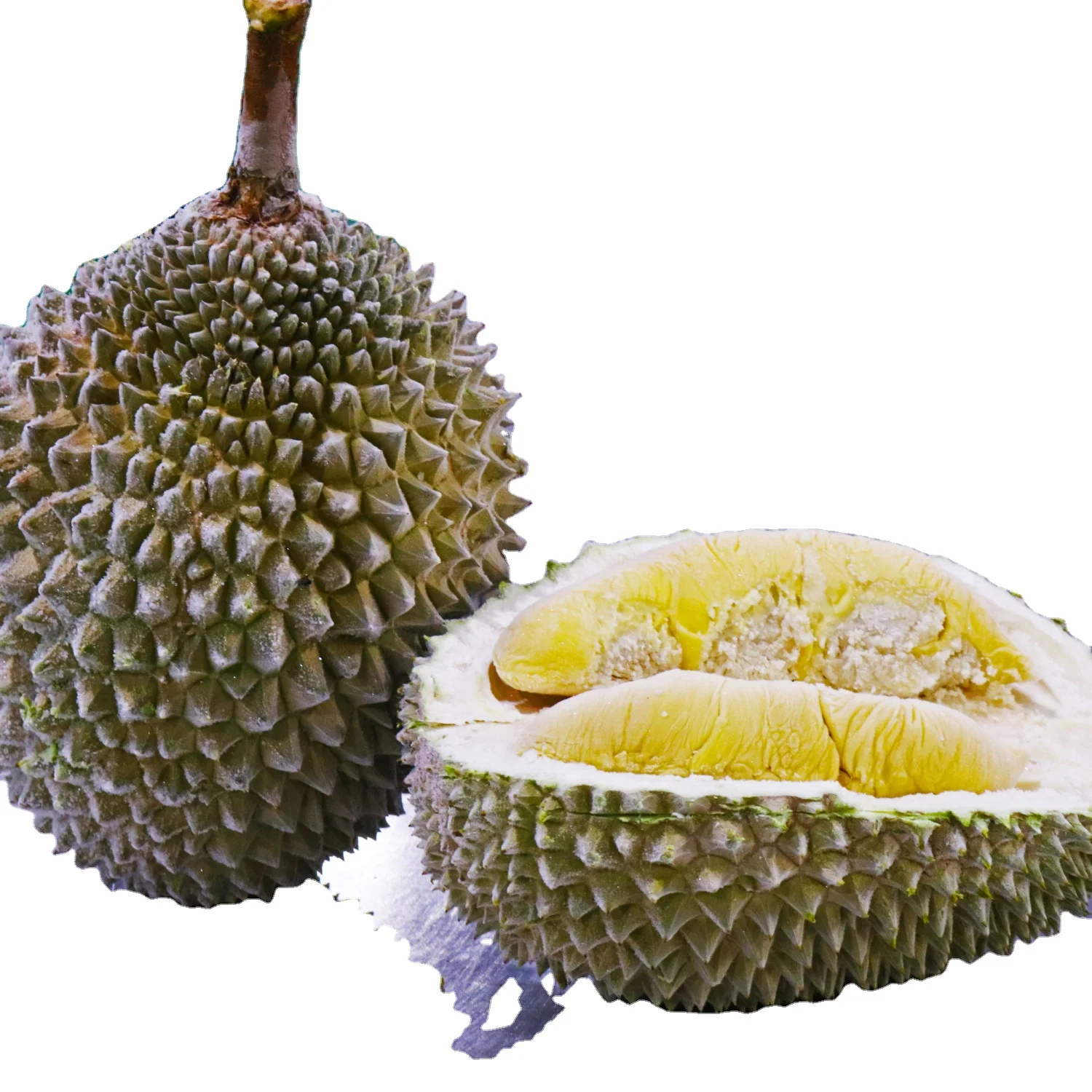 Malaysia Supplier High Grade Frozen Durian Musang King A D197 with Shell Whole Frozen Durian Fruit