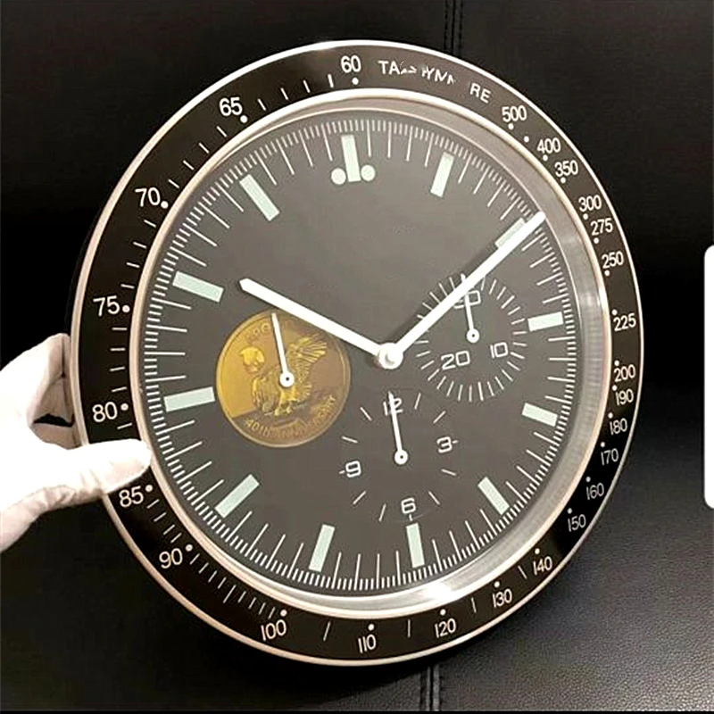 Watch Shaped Awll Clock Study for Home Decoration Wall CLOCKS Quartz Antique Style Single Face Metal Hot Sale Small Order Luxury