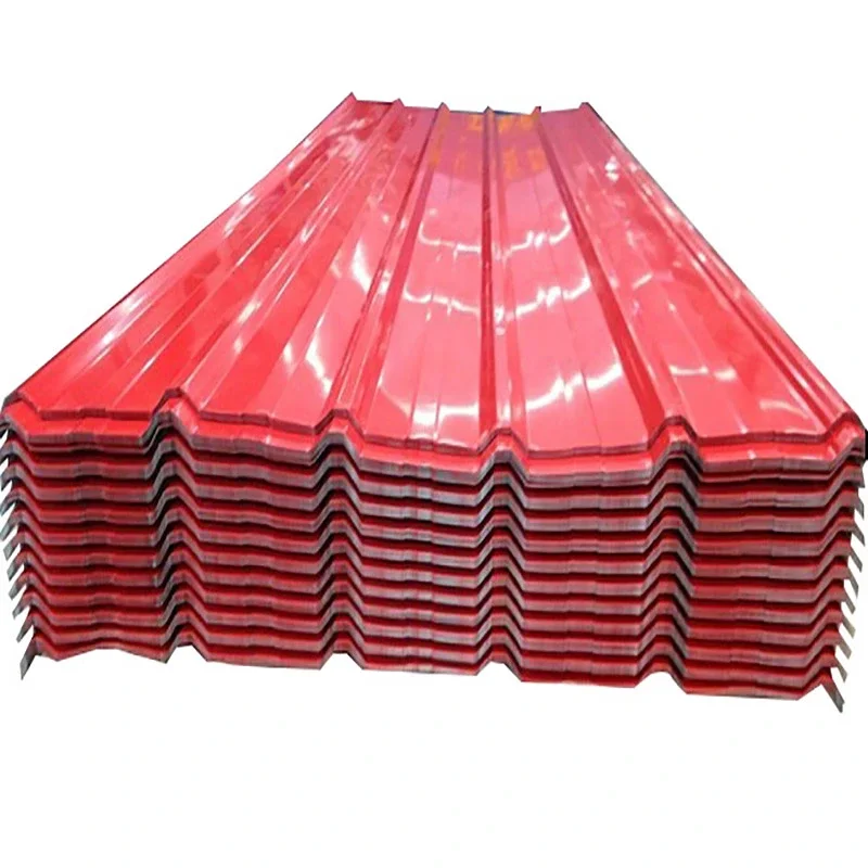 Roof Steel Material Dx51d, Dx52D, Dx53D Zinc Coated Corrugated Galvanized Steel Roofing Sheet