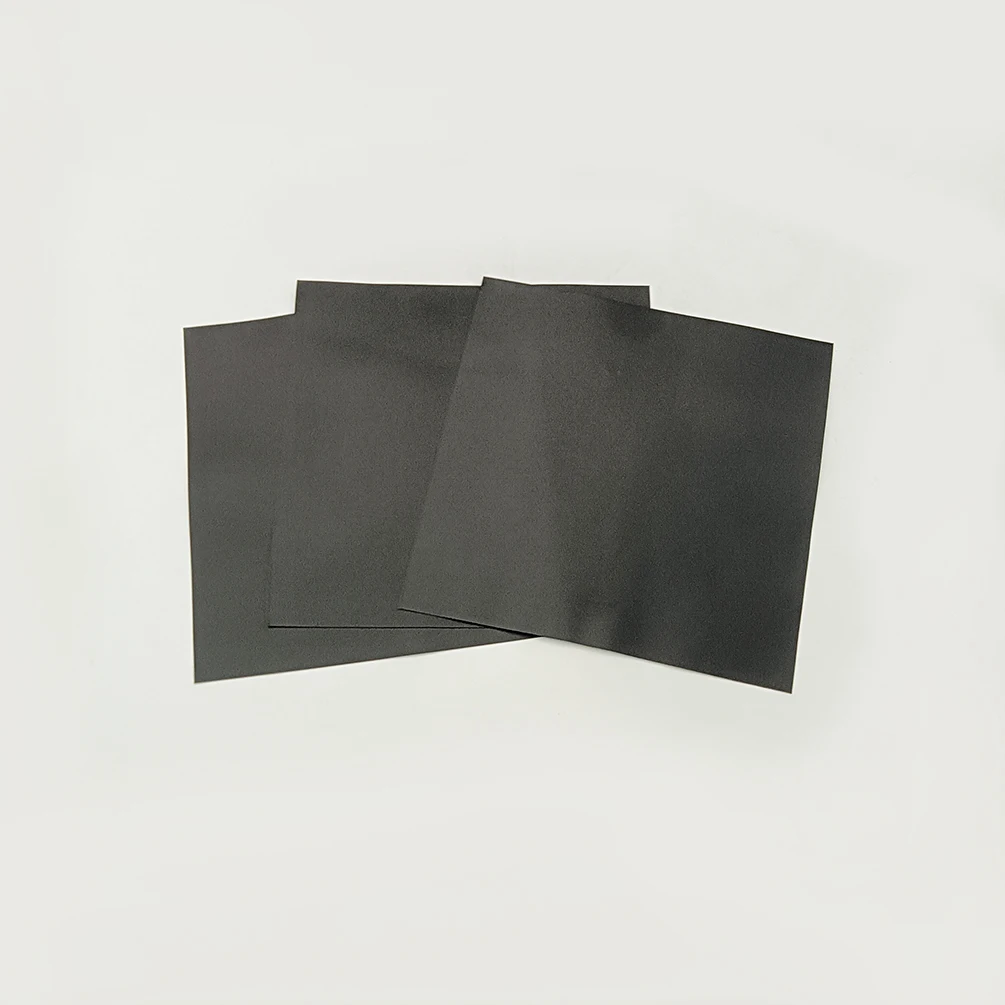 Anti-static square gasket paper for silicon wafer,ESD wafer isolation film 45*45*0.1mm