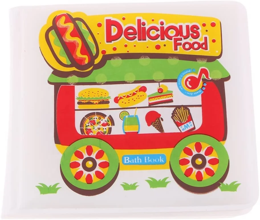 Wholesale soft education story  waterproof children  eva bath book baby toys picture book