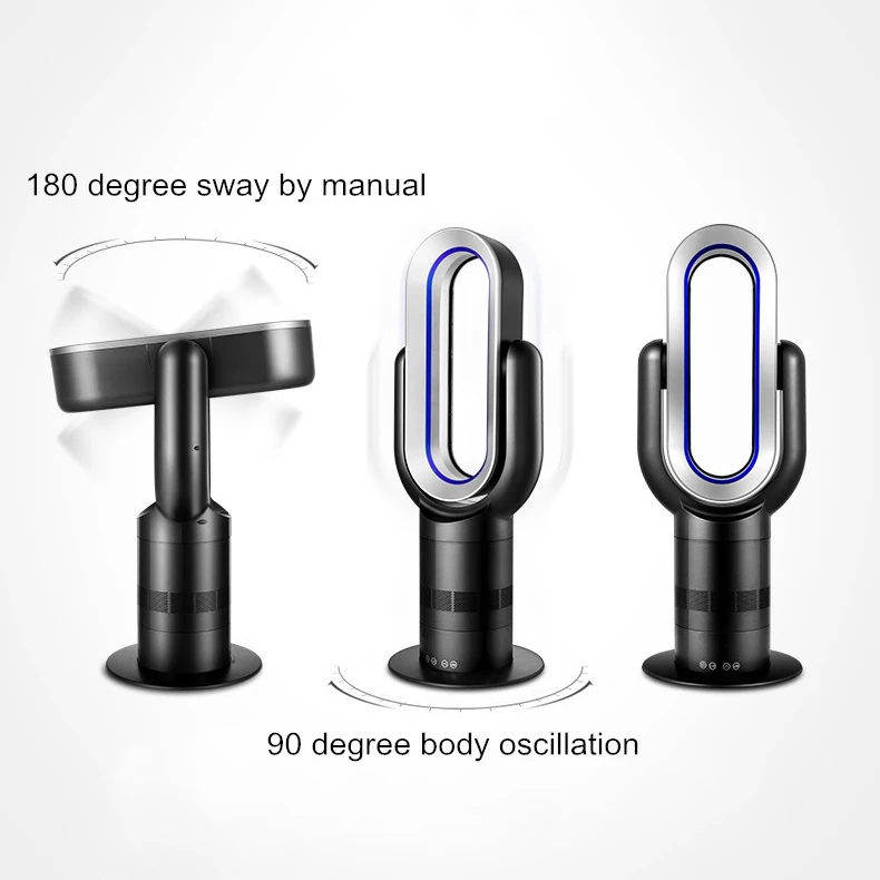  26 inches Modern Design Fast heating Electric Heaters PTC Ceramic Thermostatic controlled Anti- fire ABS Room Desktop Fan