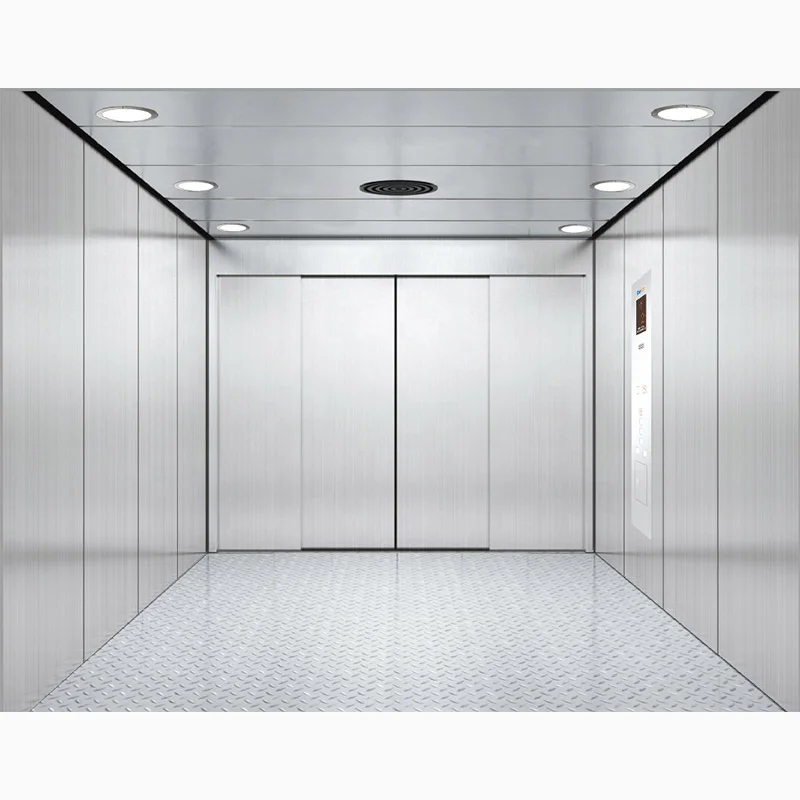 China Manufacturers Freight Elevator With Competitive Price 5 Ton Cargo Lift Traction Cargo Goods Elevators