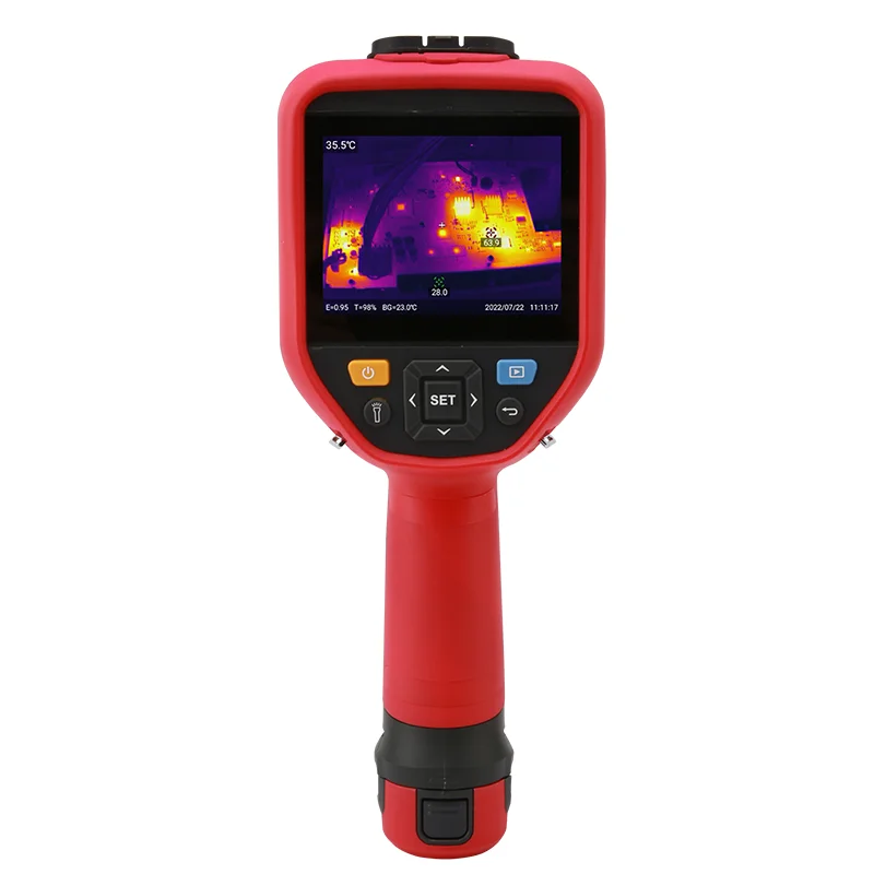 2023 New Released IPS Touch Screen Handheld UTi384G Adjustable Focus 384*288 IR -20~550C Thermal Imaging Camera Thermal Imager
