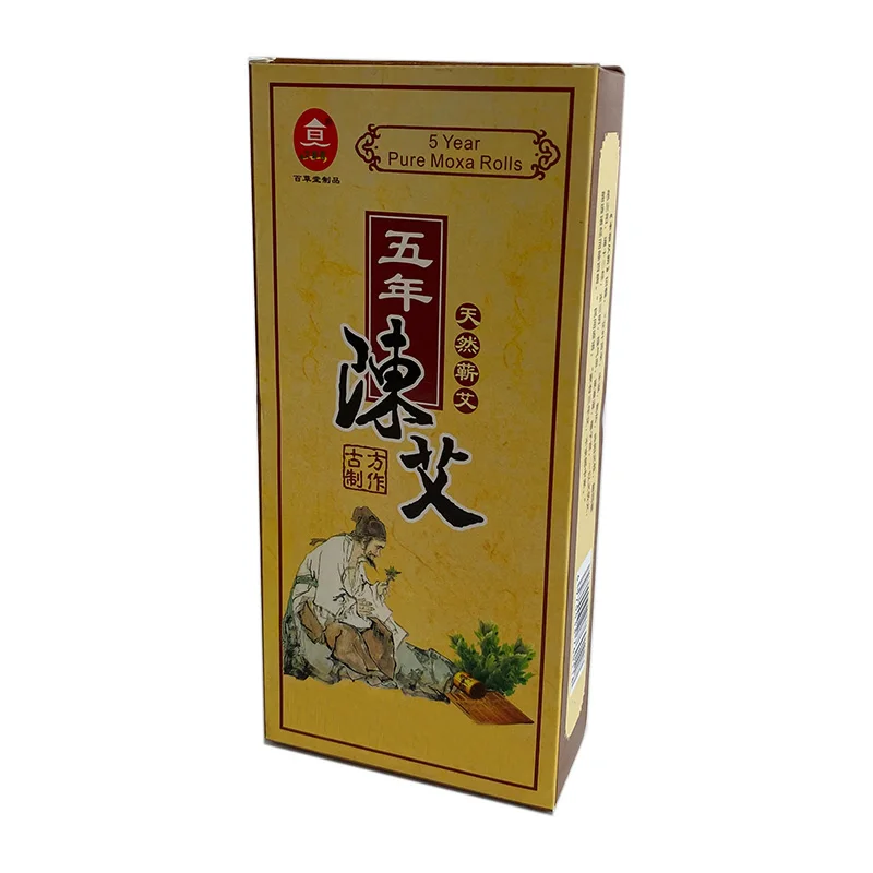 5years Moxa  Rolls Moxibustion Chinese Medicine  Mugwort Moxibustion  Herbal Moxa Stick