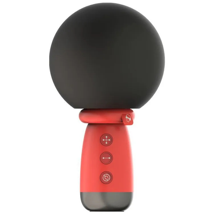 Sing Duoduo Snowman Hua-we HiLink Microphone Sponge Pomegranate Red  Ktv Karaoke Portable Wireless Microphone