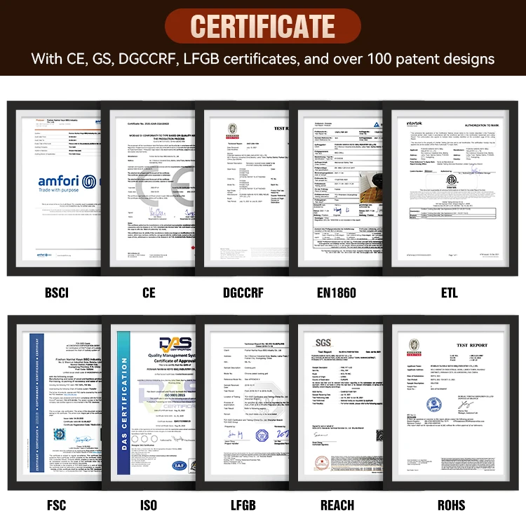 Custom Wide Body 6-Layer Smoker Bbq Grill Two Wheels Vertical Charcoal Barbecue Offset Smoker
