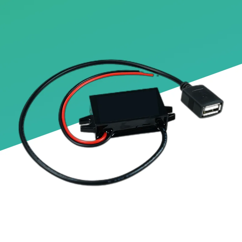 8-35V To 5V USB Dc-dc Step Down Buck Converter 12V To 5V 5A Car Single USB Mobile Phone Camera Charger 12 Volt Buck 5 Volt