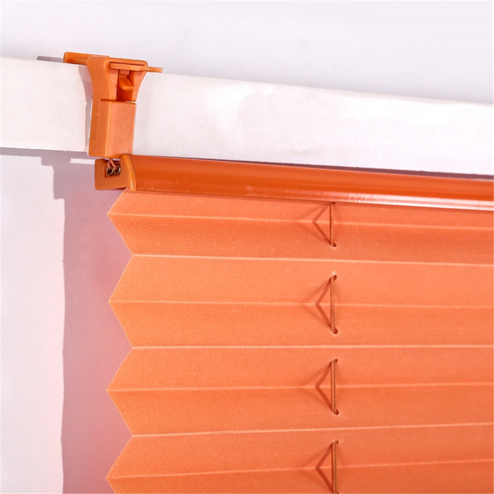 Ready Made Folding Fabric  Pleated Shades Curtains