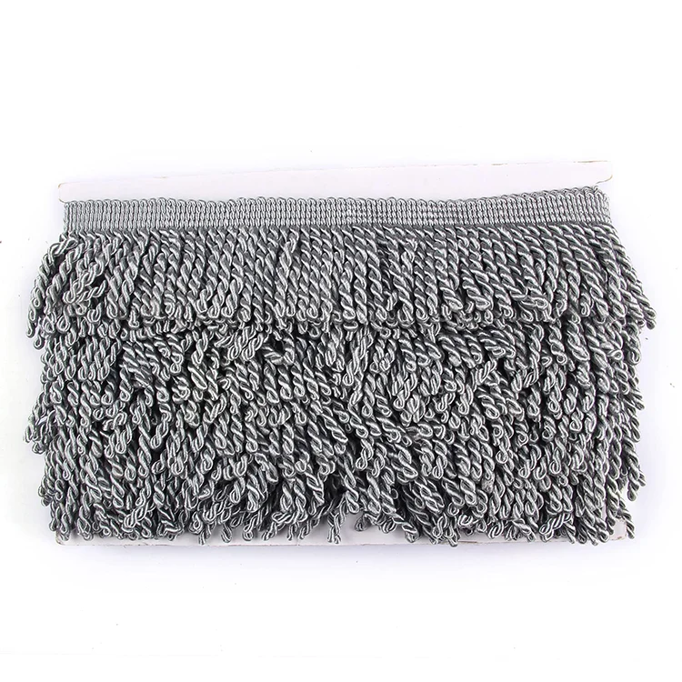 Furniture accessories decorative tassel  5.5CM  Polyester bullion fringe TRIM For Sofa Curtain