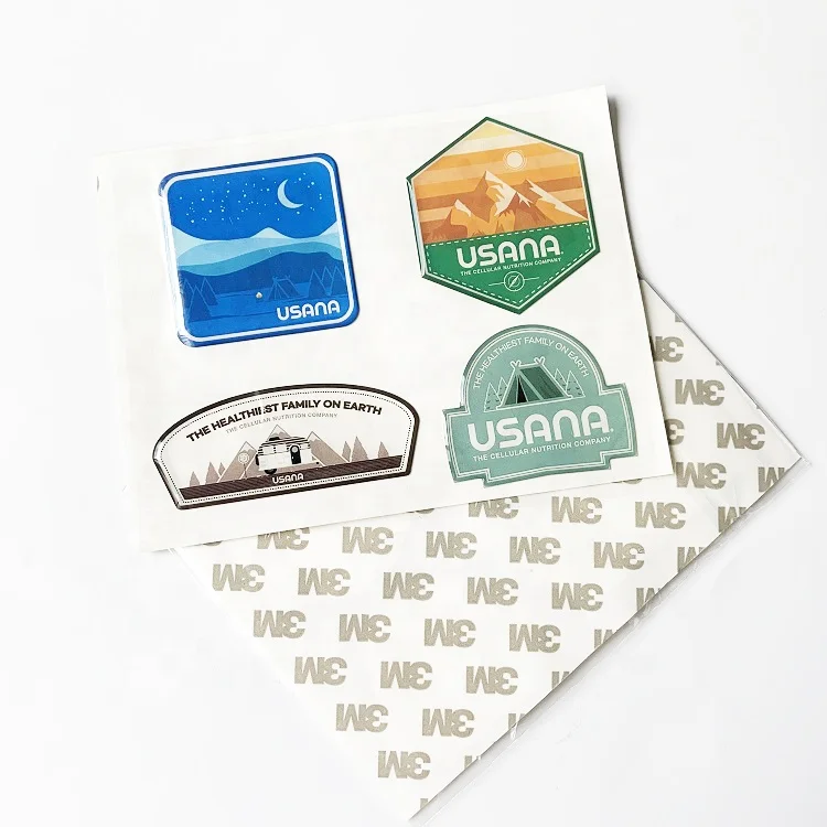Waterproof Dome Sticker Custom 3D Gel Label Epoxy Resin Brand Dome Sticker