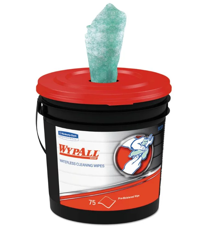 Absorbent industrial blue prep wipes oil absorbent industrial cleaning wet wipes