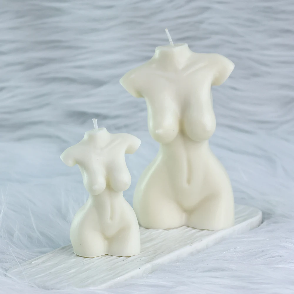 NEW Handmade Colored Soy Wax Scented Curvy Sexy Bulk Order Female Woman Nude Body Shaped Candles