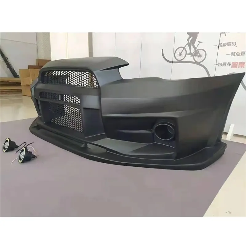 PP Front Bumper Body Kits For Mitsubishi Lancer 2009-2015 VARIS 3 Auto Bodykit Car Front Bumper Body Parts Body Kit