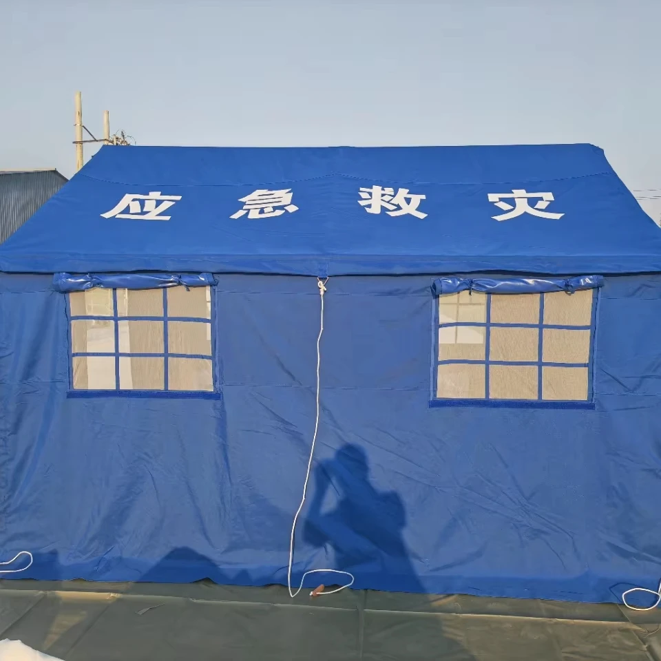 Chinese disaster relief tents, refugee tents