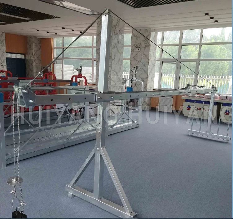 6m Suspended Platform CE ISO Passed Window Cleaning Suspended Cradle