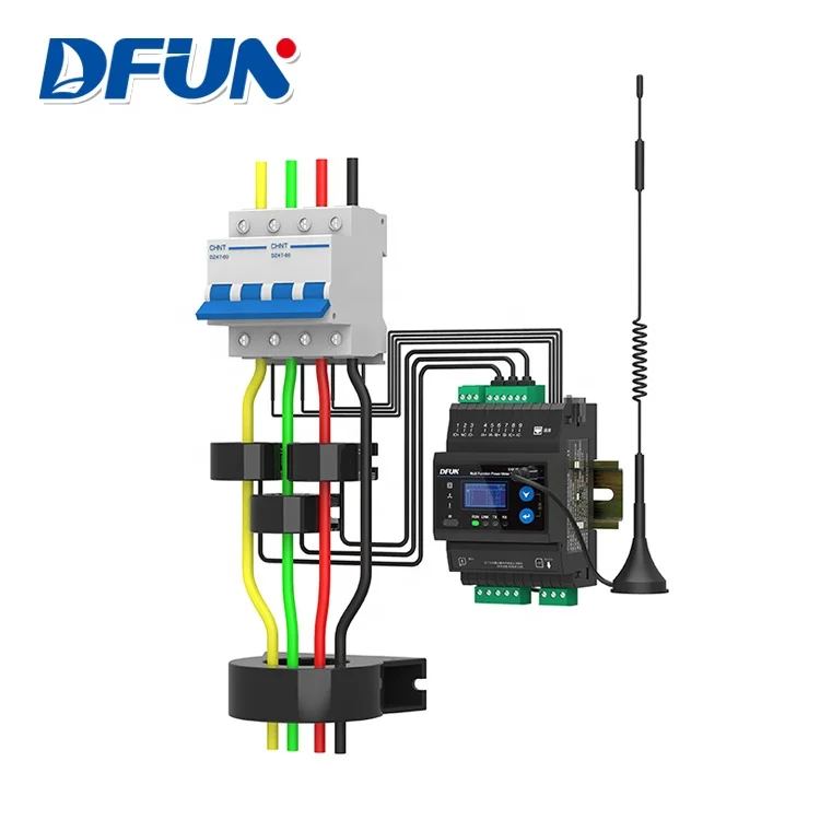  DFUN DFPM971 Modbus умный измеритель кВтч для IoT 4G энергии