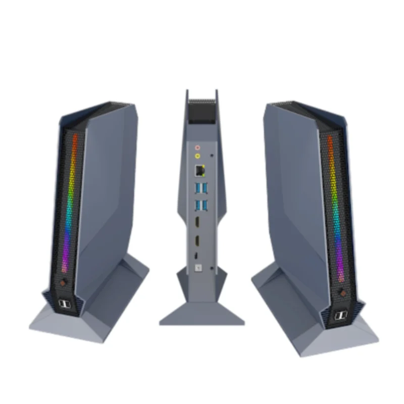 Hot Sale ELSKY DDR3 8GB and SSD 128GB Thin Client WIFI Barebone 4K Core I3 I5 I7 Mini Computer PC With VGA 1 Linux System Su
