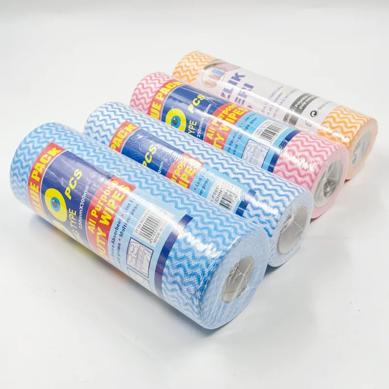Wholesale Wiping Cloth Non woven Kitchen Towels Cleaning Cloths