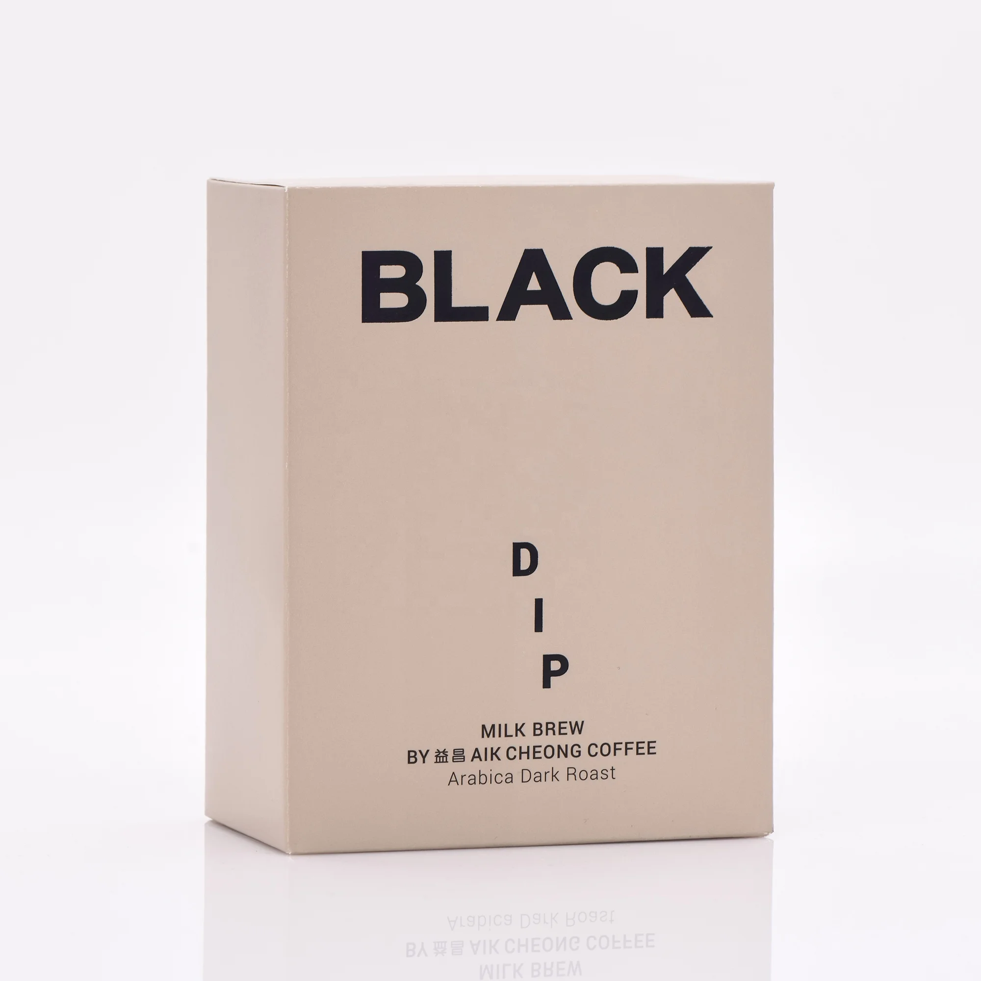 
Aik Cheong кофе для молочного приготовления, серия Black Dip Arabica, темное обжарение (16 г x 5 дюймов), премиум-кофе 