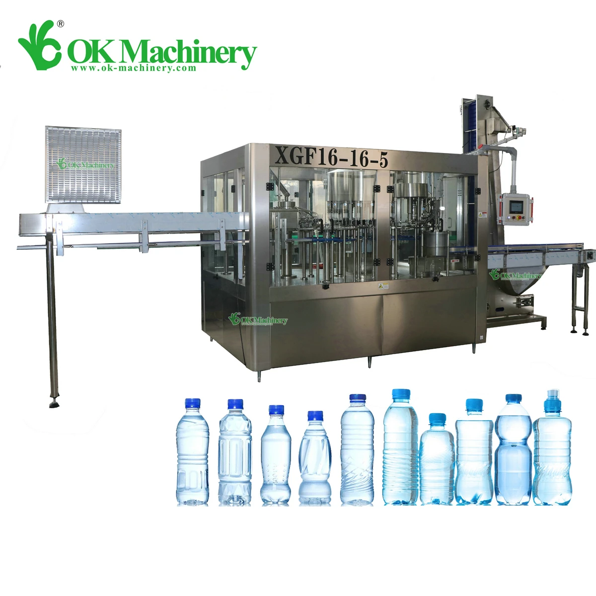 Stainless Steel  Plastic Mineral Natural Spring  Pure Water Bottle Making Filling Packing Producing Machine