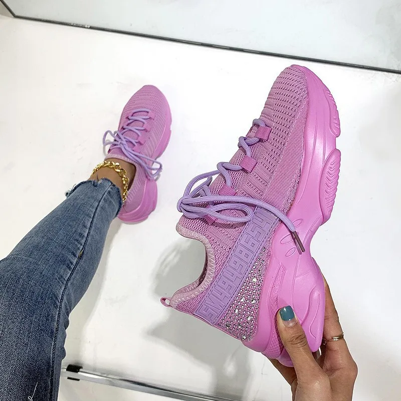 Brand New Cheap Price High Quality Branded Sports Shoes Women Fashion Walking Sneakers