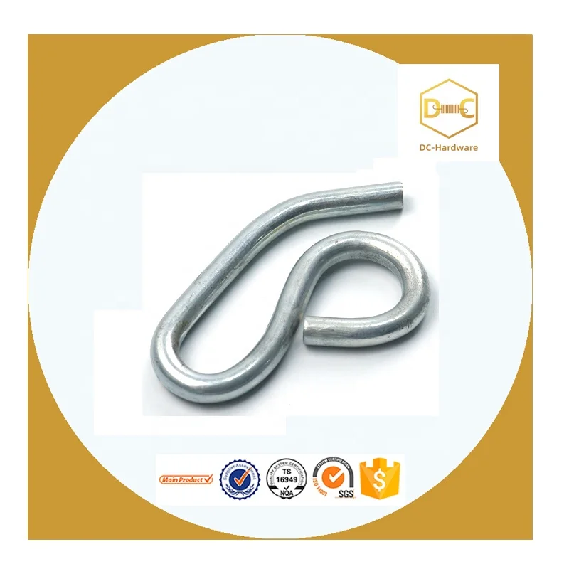 Complicated and special customized stainless steel bending wire forming spring clip