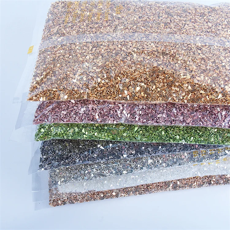 Hisenlee 450 Gram Nail Glitter Sequins For DIY Epoxy Resin Nail Art Irregularity Colourful Embellishment Accessories