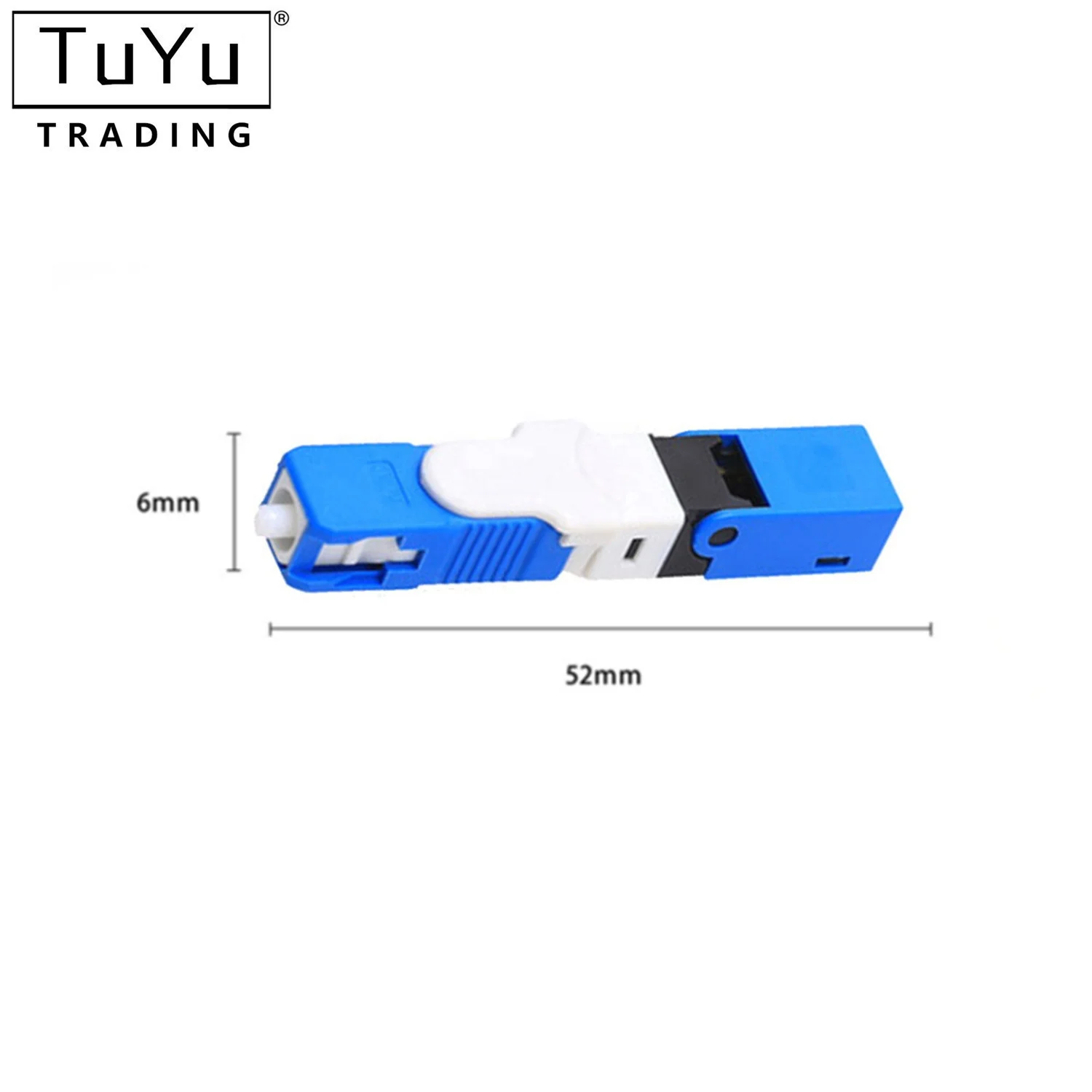 FTTH SC UPC APC Fast Connector High Repeatability Embedded Fiber Optic Connector