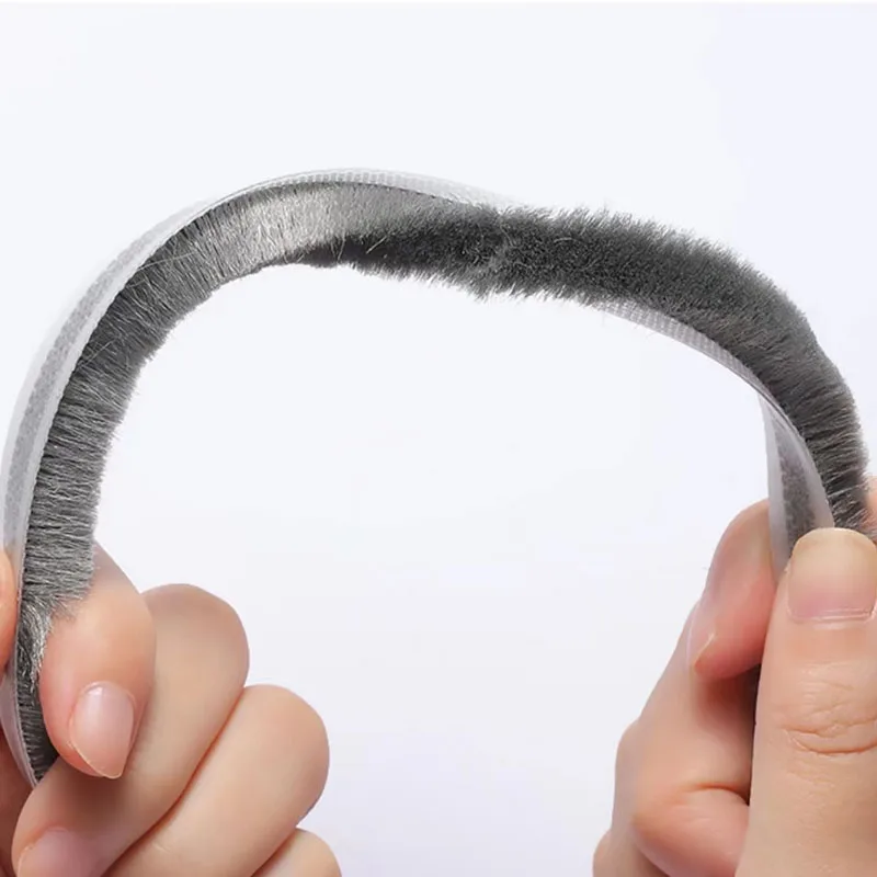 Manufacturers best sell woven brush pile weather stripping for sliding doors wool seal brush Weather Strip