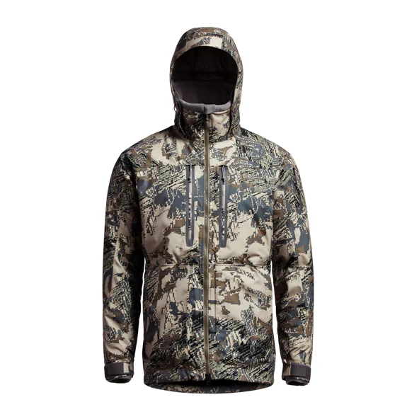 2022 New Design Custom Men Winter Warm Wear Outdoor Snow Down Insulation Camouflage Hunting Jacket