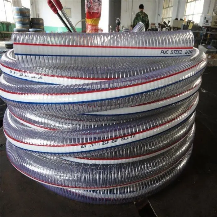 Professional 3 Inch Underground Sewer Pipe PVC Spiral Spring Hose  Pvc 1 Inch Water Pipe Plastic Flexible Hose Price