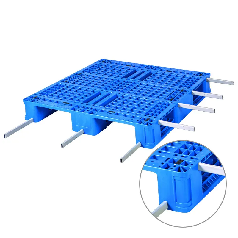 Евро сверхмощный стальной армированный пластиковый поддон для продажи со стальной арматурой