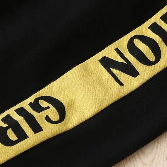 Girls 2 Piece Outfits Girls Cropped Sweatsuit Pants Outfit Clothes Set, 4T-14 Years