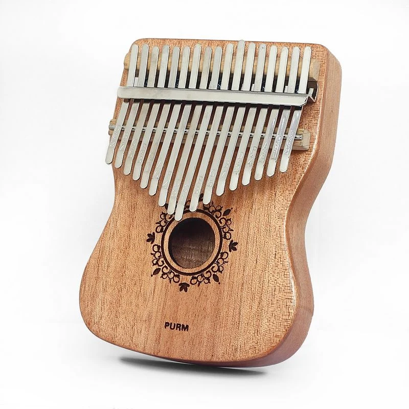 
Top Selling Amazon Finger Piano Kalimba 17 Key kalimba Thumb Piano Sanza steel keys With Bag 