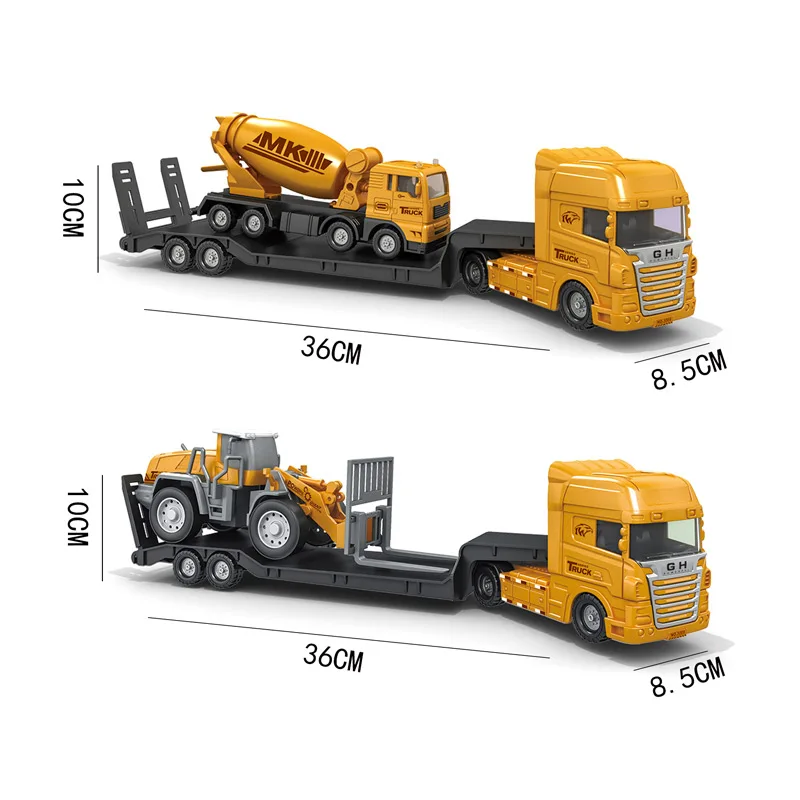 EPT Toys Mini Construction Truck Models 1 55 Engineering Vehicle 6 Style Mix Friction Car Toy