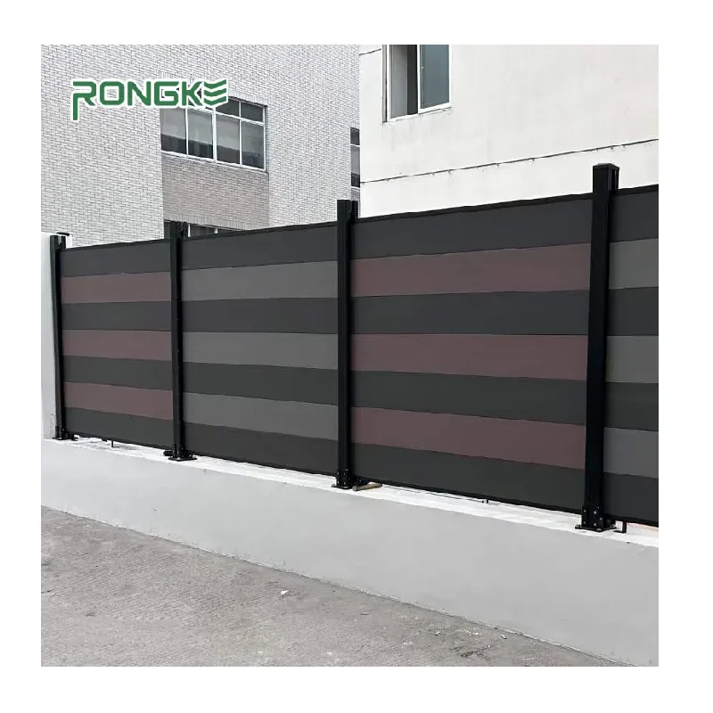 New Design Modern Waterproof Outdoor Multiple Sizes Wpc Garden Privacy Panels Wpc Fence Board