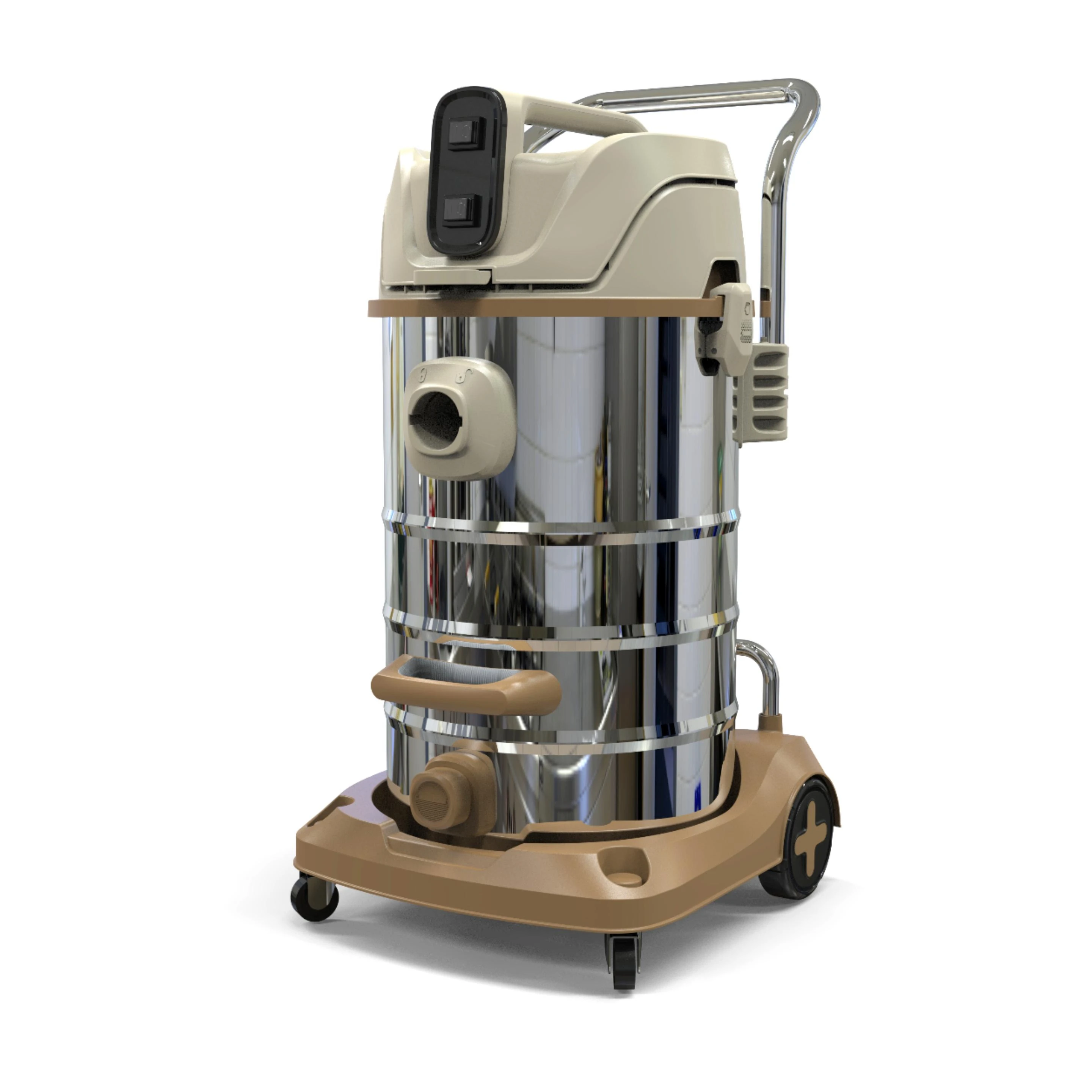 2401 70L Factory price High quality wet dry dual-purpose vacuum cleaner with blower for industrial use