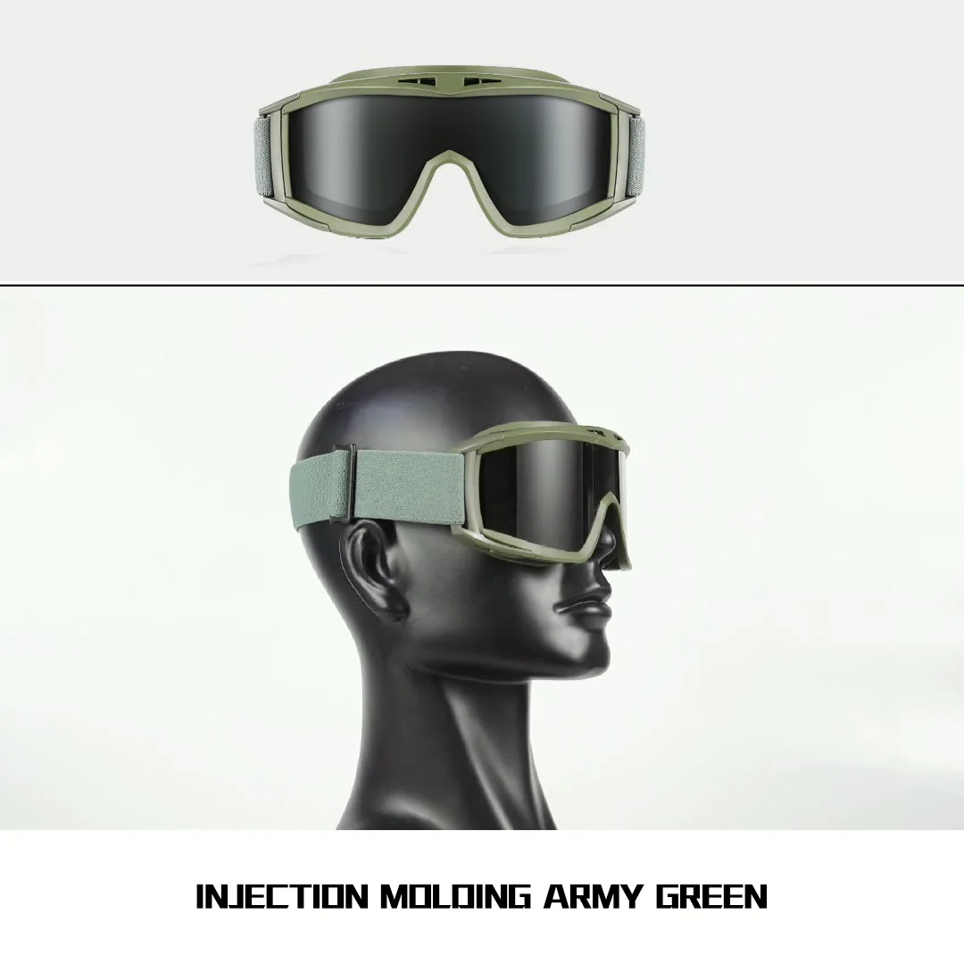 Tactical Polarized Glasses Night Vision Goggles With 3 Lens Men Glasses Tactical Sun Glasses