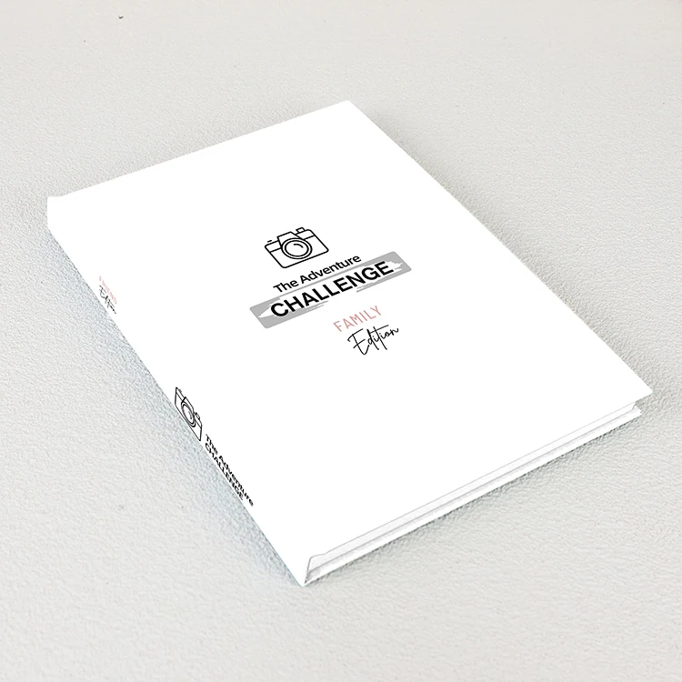 Custom Hardcover Date Night Games Adventure Challenge Couples Scratch Off Book for Anniversary Wedding Gift