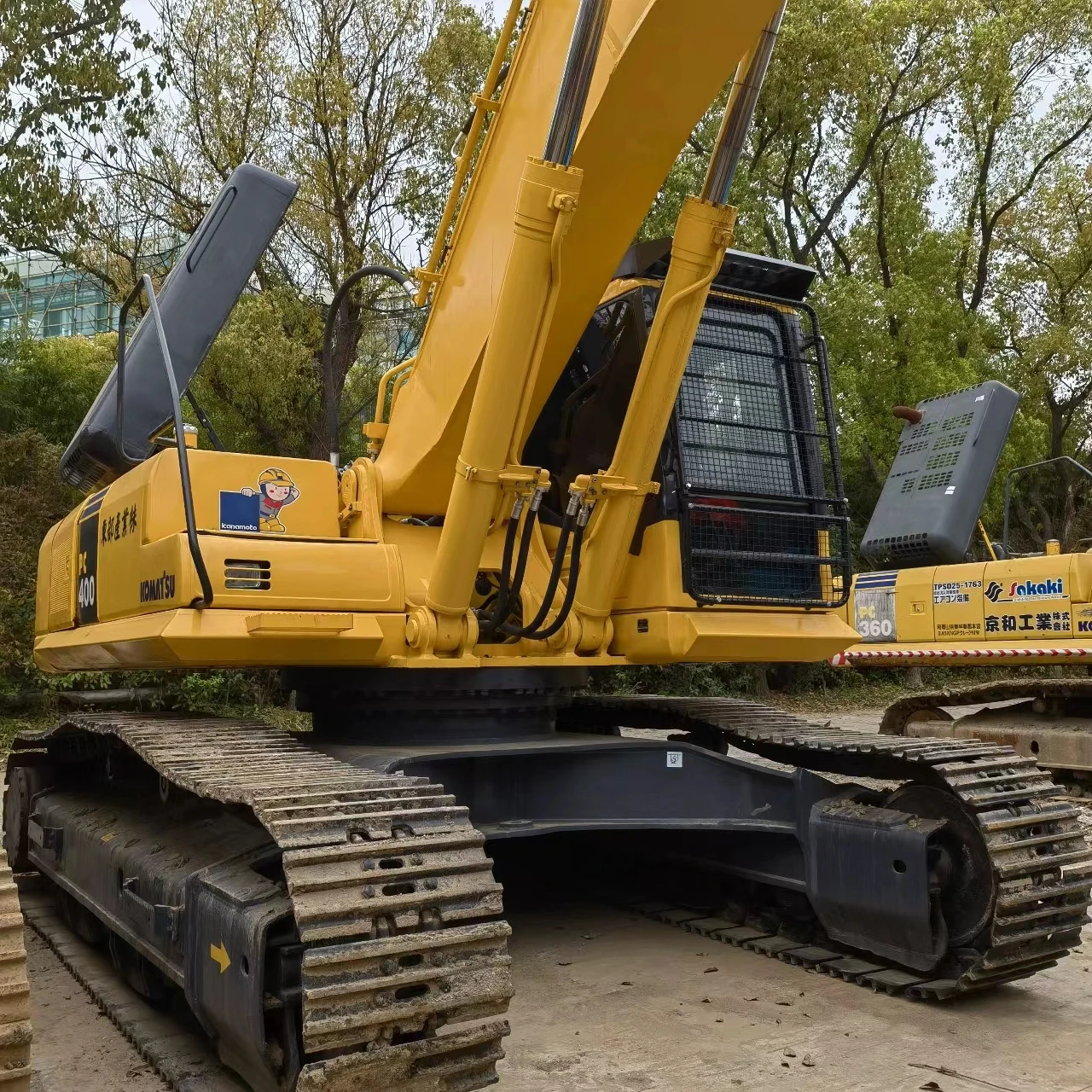 Second hand excavator nice price KOMATSU PC 400-7 used crawler excavators komatsu PC400-7 large excavator